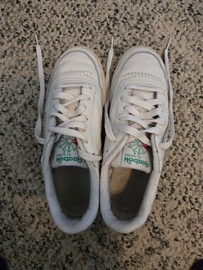 Reebok Classic White Leather Sneakers